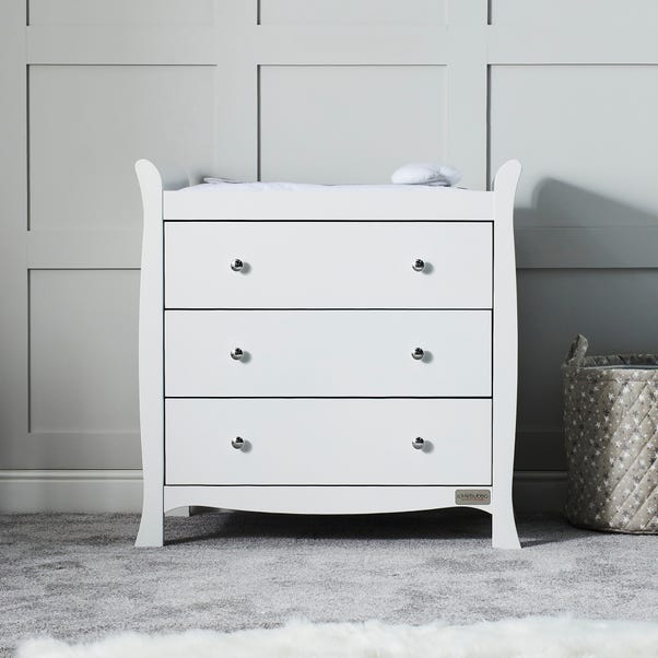 Ickle Bubba Snowdon 3 Drawer Chest & Changing Unit image 1 of 5
