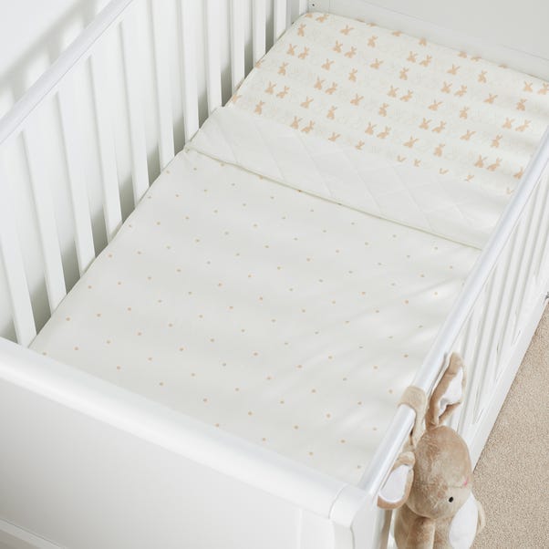 Ickle Bubba Bunnychino 2.5 Tog Cot Quilt image 1 of 3