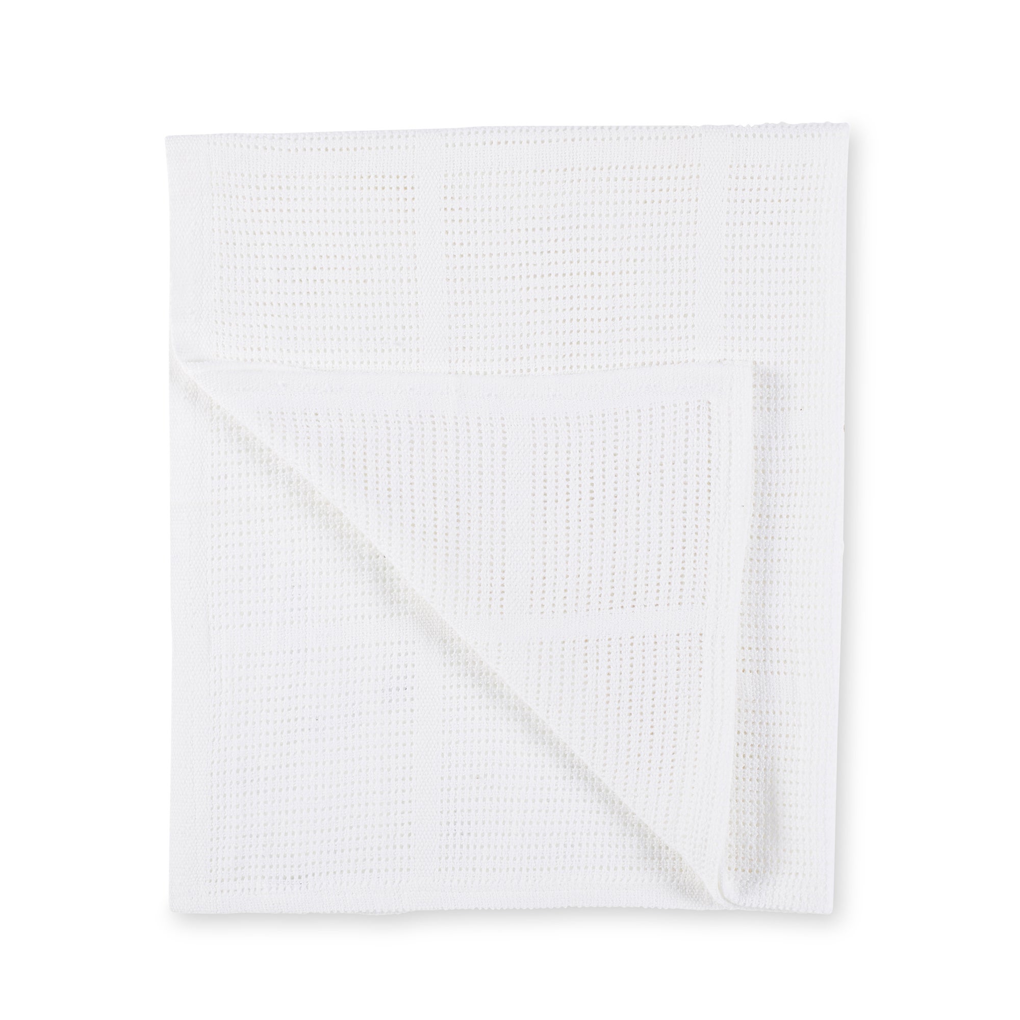 Ickle Bubba Cellular Blanket White
