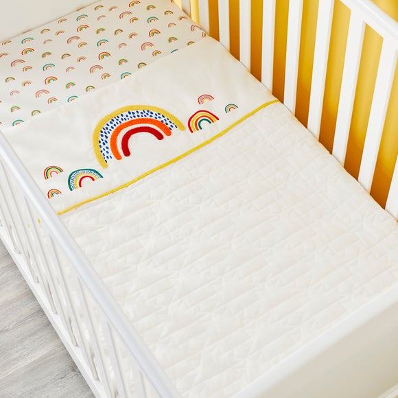 Dunelm cot bed clearance quilt