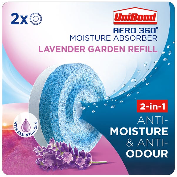 UniBond Aero 360 Lavender Refills x2 image 1 of 8