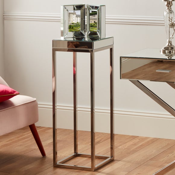 mirrored side table dunelm