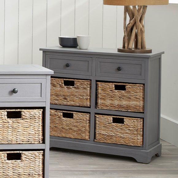 Dunelm rattan deals chest of drawers