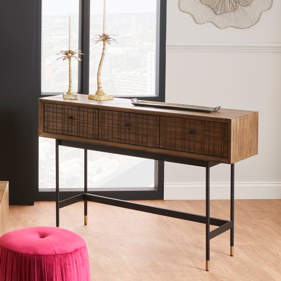 Dunelm black store dressing table