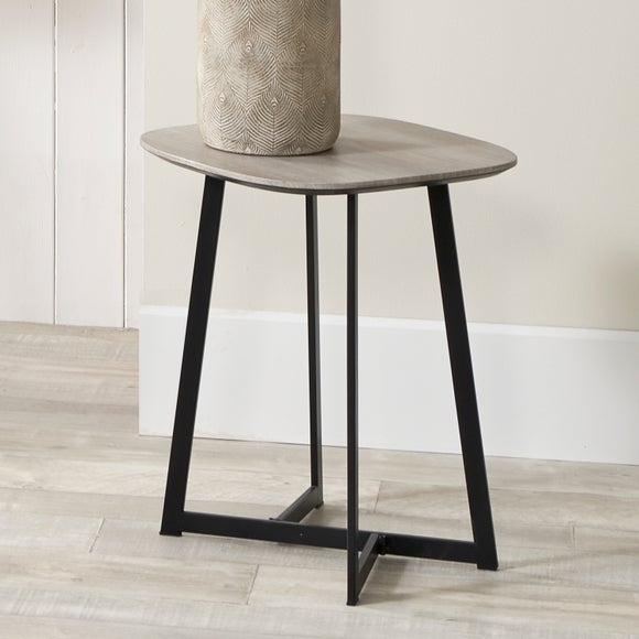 Wood effect deals side table