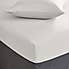 Hotel 200 Thread Count 100% Cotton Fitted Sheet Cream undefined