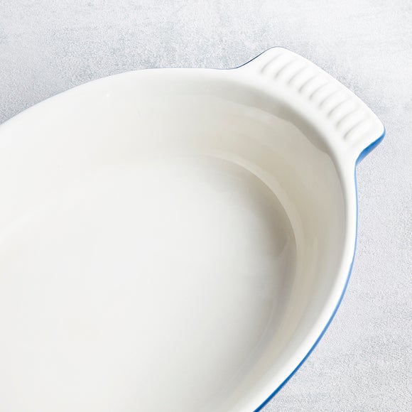 Barbary & Oak Set of 2 Oval Oven Dishes Dunelm