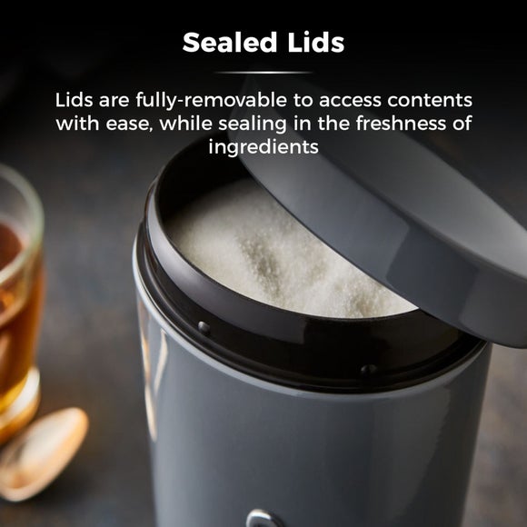 Tower Set of 3 Belle Canisters Dunelm