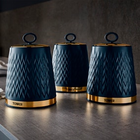 Tower Set of 3 Empire Canisters
