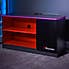 X Rocker Carbon Tek TV Media Cabinet with Neo Fibre LED Black