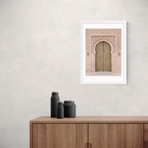 East End Prints Moroccan Door Print