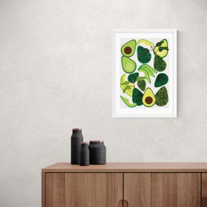 East End Prints Avocado By Leanne Simpson Print