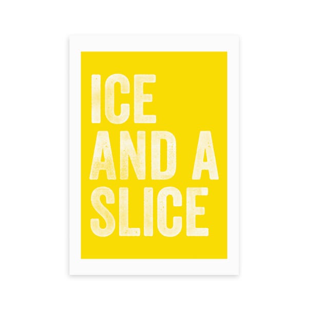 East End Prints Ice and Slice Print  undefined