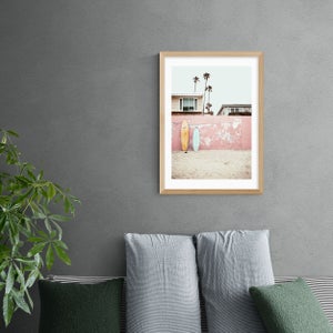 East End Prints At The Beach Print