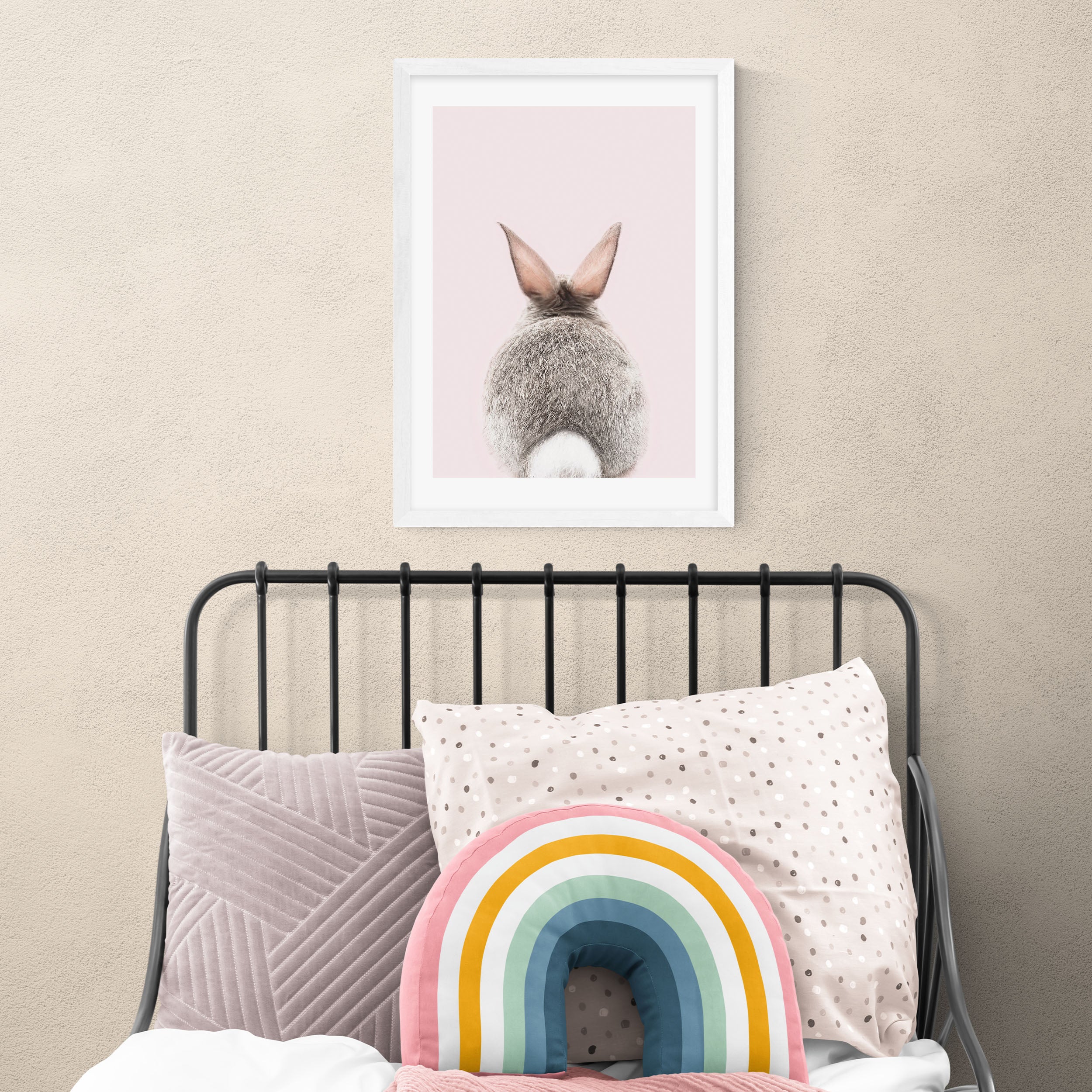 East End Prints Baby Bunny Tail Print