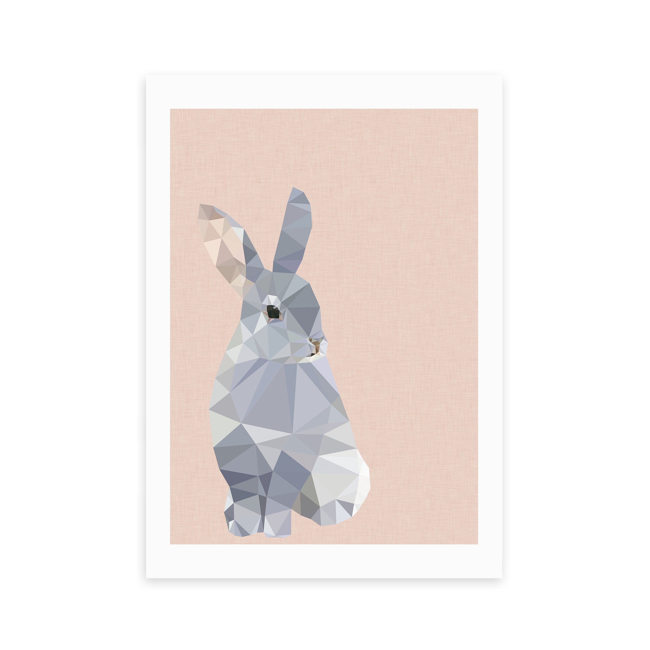 East End Prints Rabbit Print