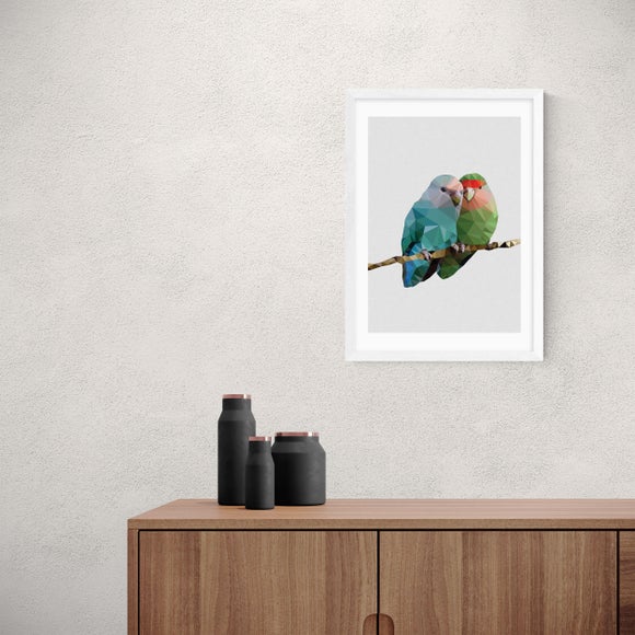 East End Prints Two Love Birds Print