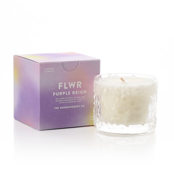 The Aromatherapy Co FLWR Purple Reign Candle image 1 of 3