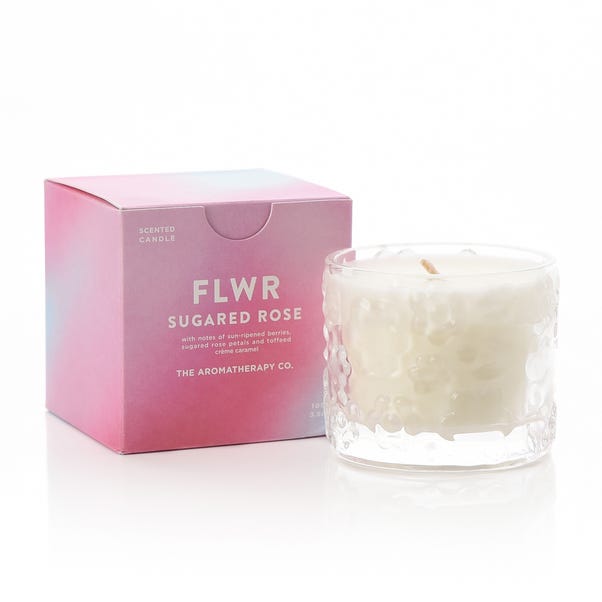 The Aromatherapy Co FLWR  Sugar Rose Candle image 1 of 3