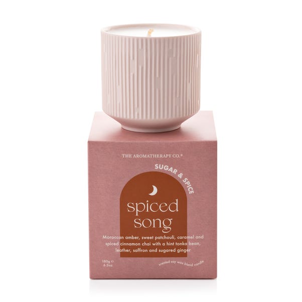The Aromatherapy Co Sugar Spice Spiced Song Candle image 1 of 4
