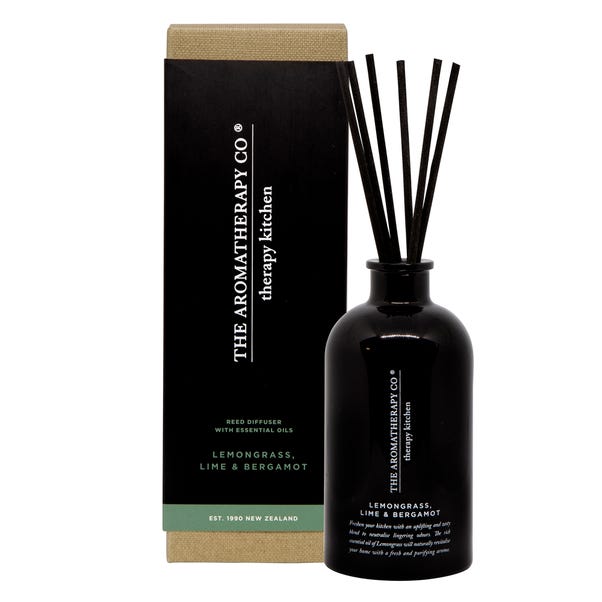 The Aromatherapy Co Therapy Lemongrass Lime & Bergamot Kitchen Diffuser image 1 of 2