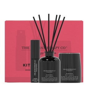 The Aromatherapy Co Therapy Kitchen Mandarin, Mint & Basil Fragrance Gift Set