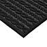 JVL Cable Knit Indoor Doormat Charcoal undefined