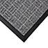 JVL Firth Tile Rubber Doormat Grey