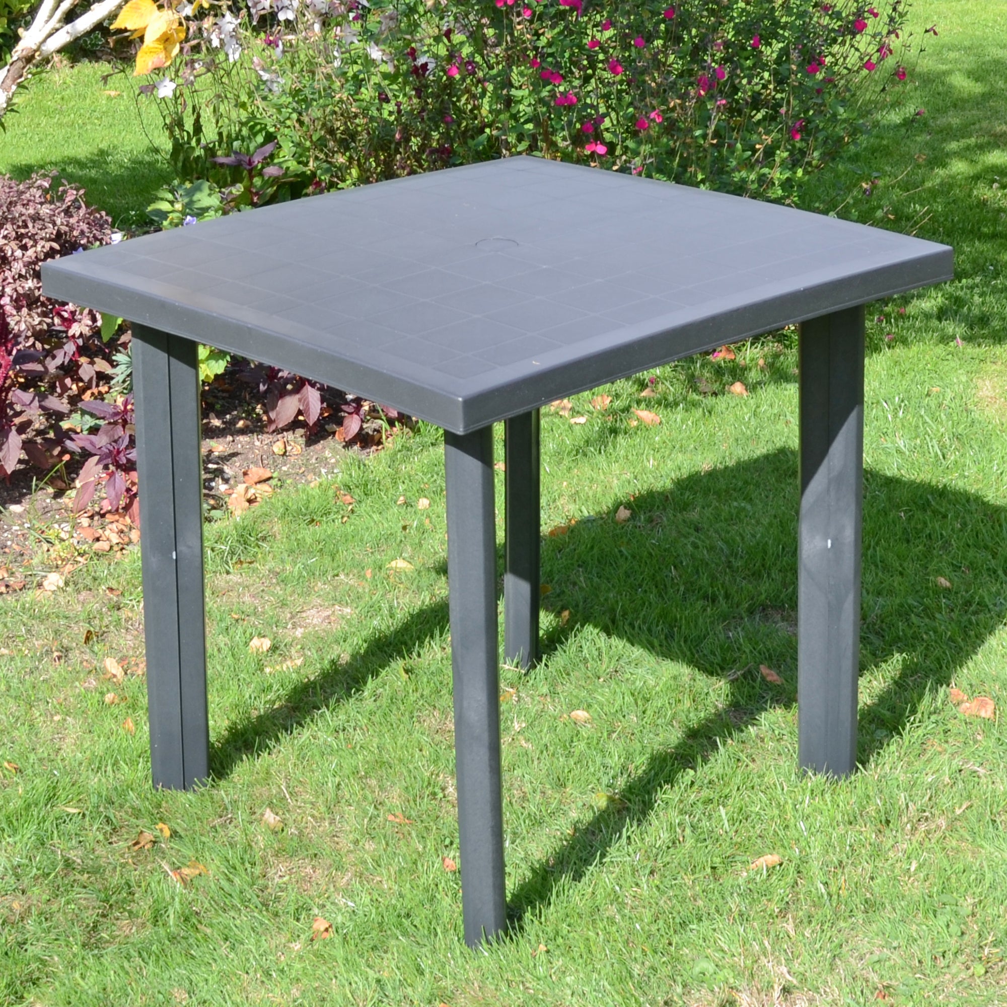 Rapino Square Table Anthracite Black