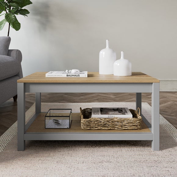 Stone top coffee table deals with storage