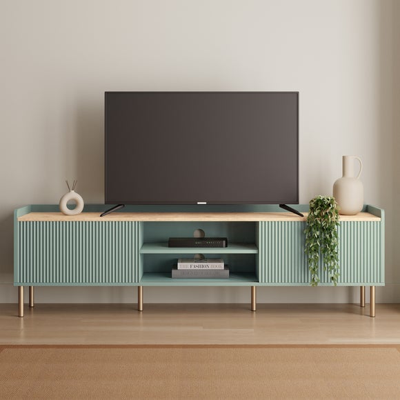 Dunelm white deals gloss tv unit