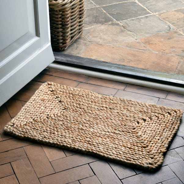 Cedar & Sage Braided Jute Doormat Natural