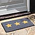 Cedar & Sage Star Trio Coir Doormat Grey