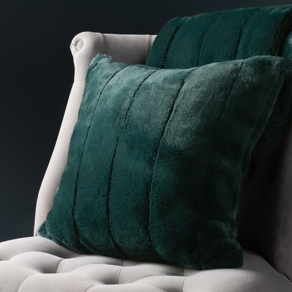 Dunelm faux outlet fur cushions