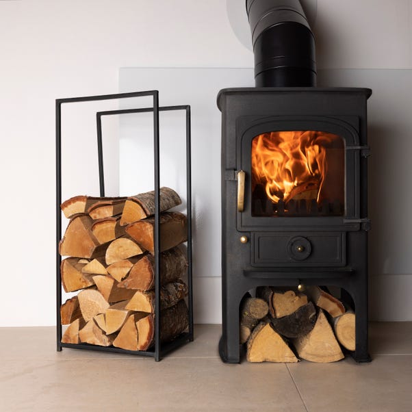 Snug - Fireside Dogwood Iron Firewood Hold Black