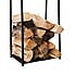 Snug - Fireside Dogwood Iron Firewood Hold Black