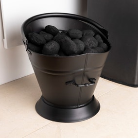 Snug - Fireside Black Iron Coal Bucket