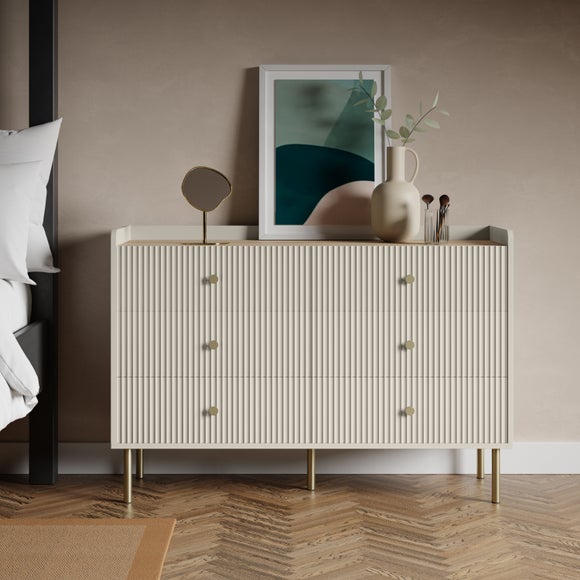 Click to view product details and reviews for Georgi Wide 6 Drawer Chest.