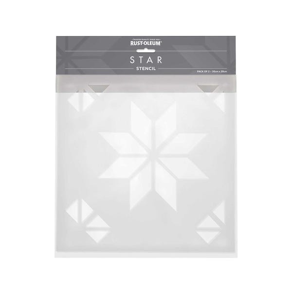 Rust-Oleum Star Stencil Pack of 2 image 1 of 2