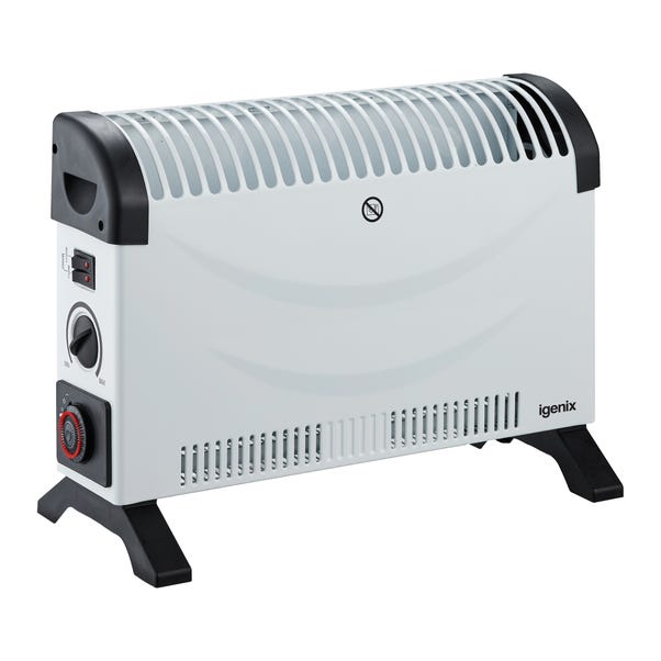 Igenix 2000W White Convection Heater with Timer image 1 of 3