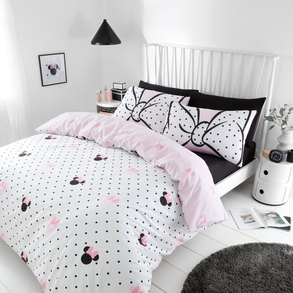 Minnie mouse double 2025 duvet cover set