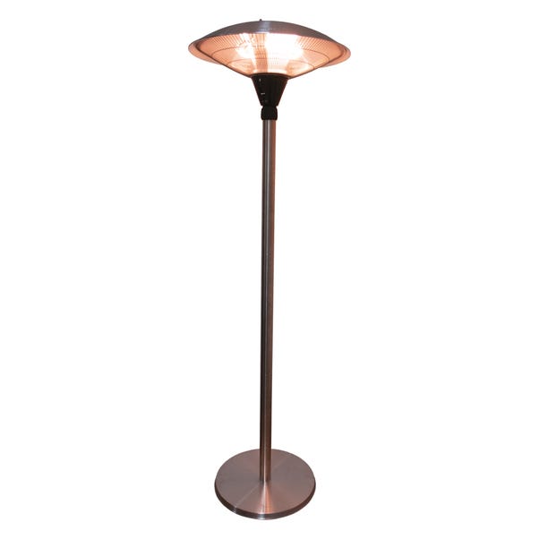 Igenix Stainless Steel Portable Outdoor Patio Heater image 1 of 9