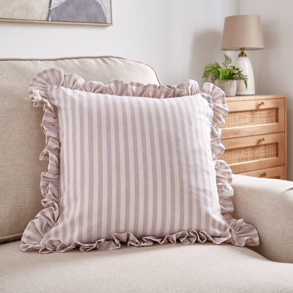 Pride & Joy Linford Frill Lilac Cushion  image 1 of 5
