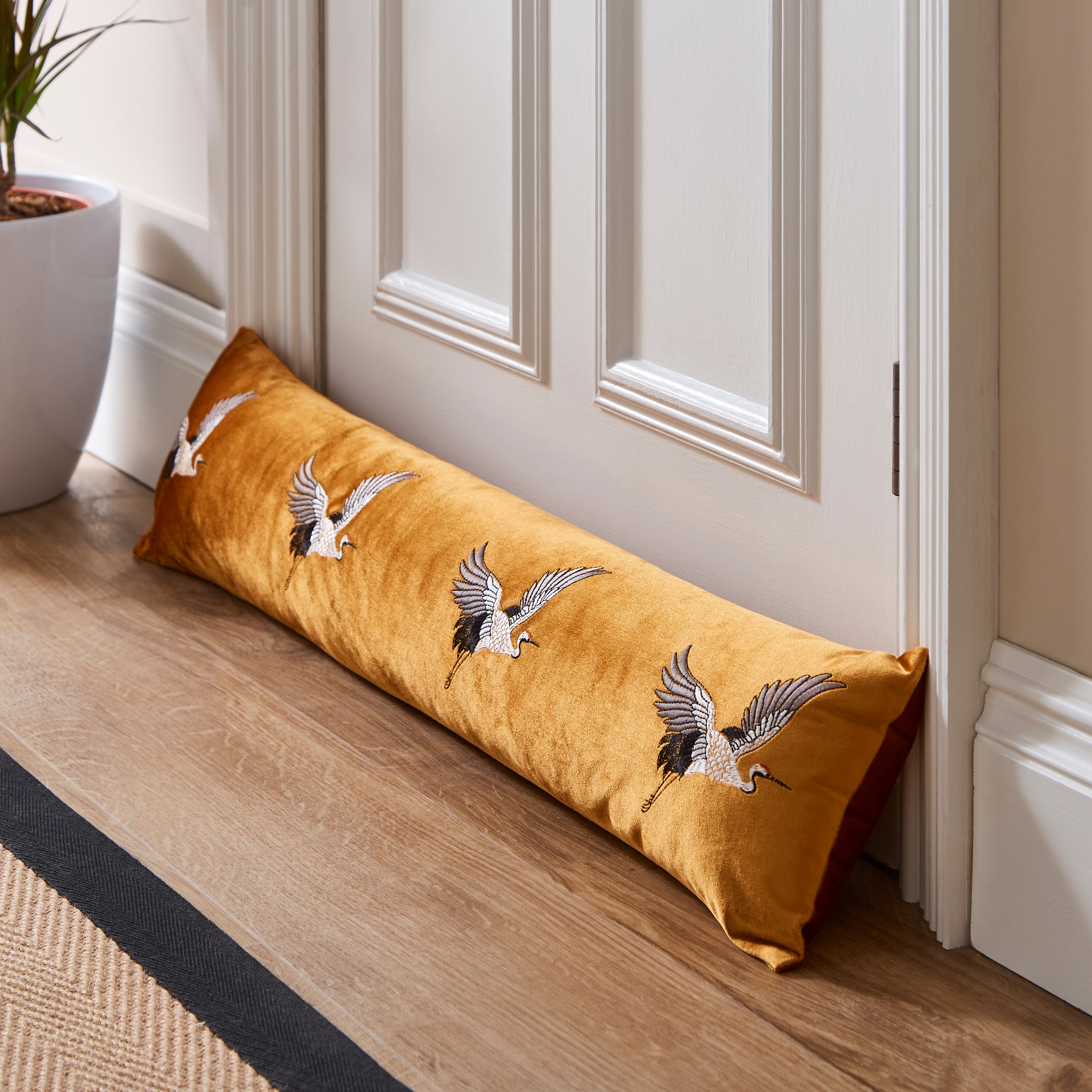 Oriental Cranes Draught Excluder