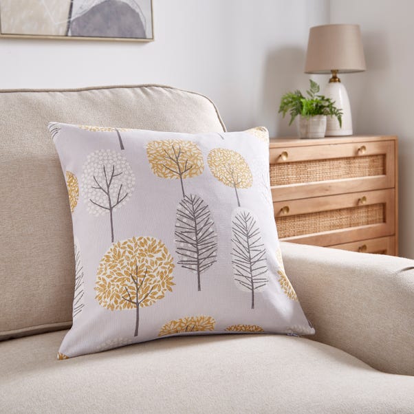 Trees Printed Cushion Cover  image 1 of 6