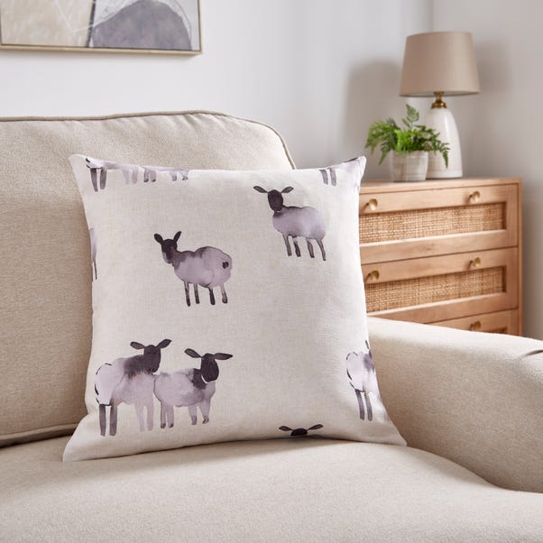 Counting Sheep Printed Cushion Cover  image 1 of 6