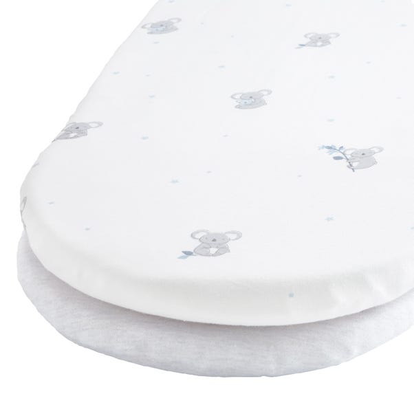 Pack of 2 Jersey Blue Koala Fitted Sheets image 1 of 3