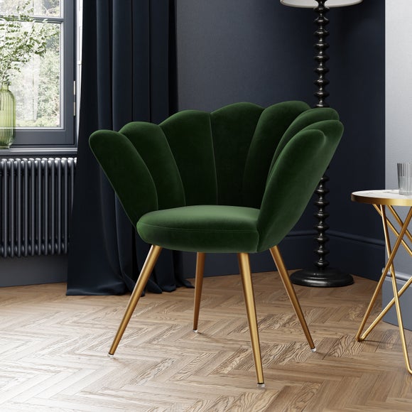 Dunelm arkin 2024 chair green