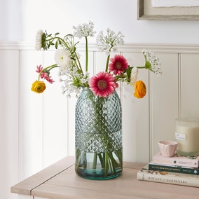 Lilypad Recycled Glass Vase