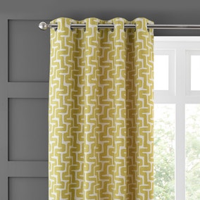 Sonora Chenille Eyelet Curtains